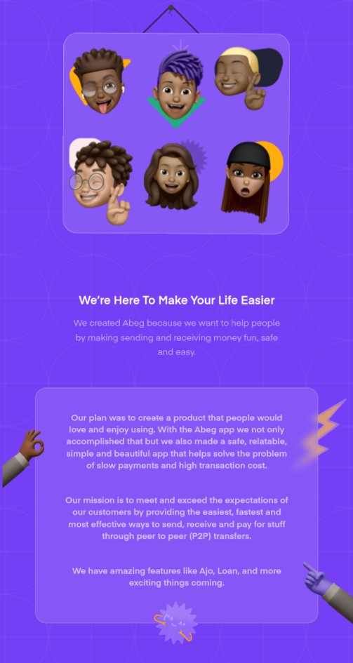abeg app and how does it work