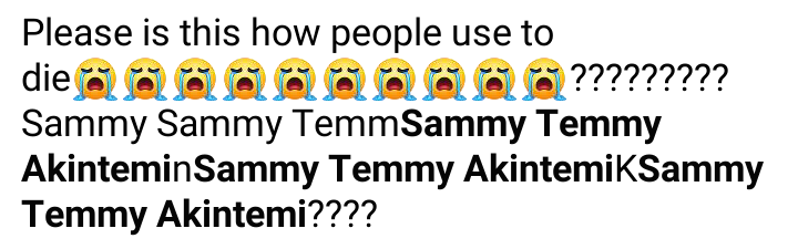 Sammy Temmy Akintemi