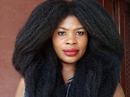 Meet The Lady With The Longest Natural Hair In Nigeria - Insidegistblog