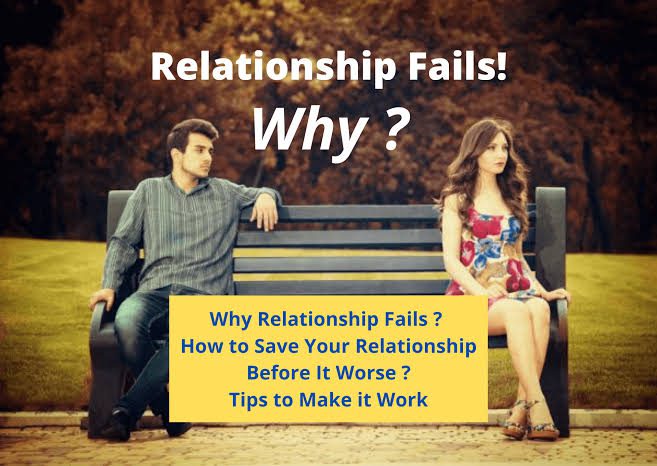 reasons why most relationships fail