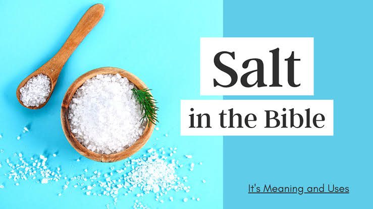 How To Pray With Salt And Water In The Bible