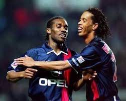 Jay Jay Okocha and Ronaldinho